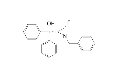 .alpha.-[(2S,3S)-N-Benzyl-3-methyl-2-aziridinyl]-.alpha.-phenylbenzyl alcohol