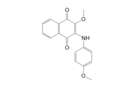 2-Methoxy-3-(4-methoxyanilino)naphthoquinone