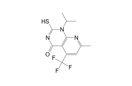 pyrido[2,3-d]pyrimidin-4(1H)-one, 2-mercapto-7-methyl-1-(1-methylethyl)-5-(trifluoromethyl)-