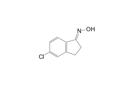 (1E)-5-chloro-2,3-dihydro-1H-inden-1-one oxime