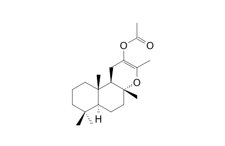 8-ALPHA,13-BETA-EPOXY-14,15-BISNORLABD-12-EN-12-YL-ACETATE