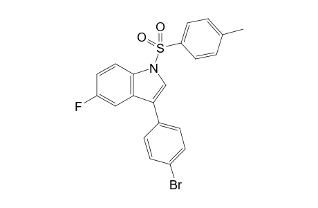 5-Fluoro-3-(4-bromophenyl)-1-(4-toluenesulfonyl)-1H-indole