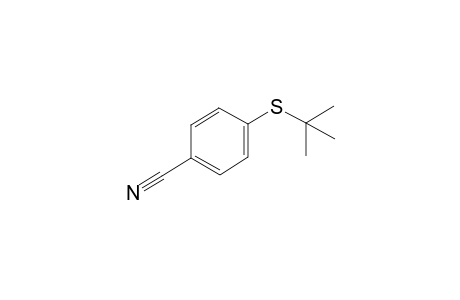 4-(tert-Butylthio)benzonitrile