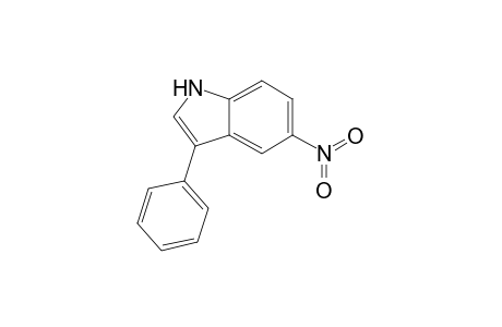 1H-Indole, 5-nitro-3-phenyl-