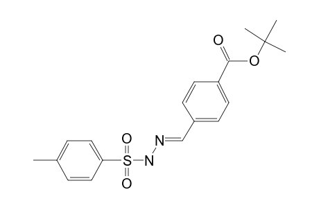 4-Formimidoylbenzoic acid, N-[[(4-methylphenyl)sulfonyl]amino]-,T-butyl ester