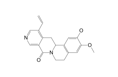 8H-Isoquino[2,1-b][2,7]naphthyridin-8-one, 12-ethenyl-5,6,13,13a-tetrahydro-2-hydroxy-3-methoxy-, (.+-.)-