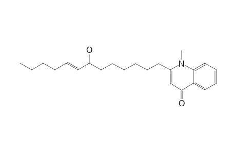 1-METHYL-2-[7-HYDROXY-(E)-9-TRIDECENYL]-4(1H)-QUINOLONE