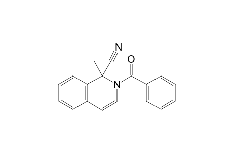 1-Isoquinolinecarbonitrile, 2-benzoyl-1,2-dihydro-1-methyl-