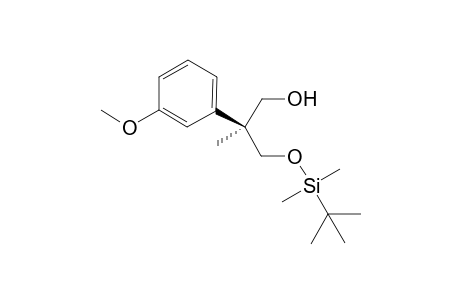 (2S)-3-[tert-butyl(dimethyl)silyl]oxy-2-(3-methoxyphenyl)-2-methyl-propan-1-ol