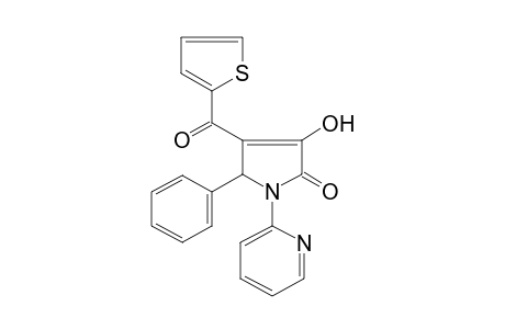 3-Hydroxy-5-phenyl-1-(2-pyridyl)-4-(2-thenoyl)-3-pyrrolin-2-one