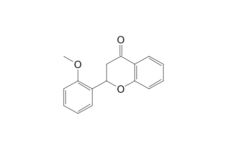 2,3-Dihydro-2-(2-methoxyphenyl)-4H-1-benzopyran-4-one