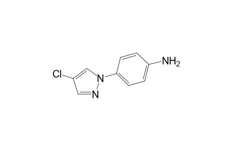 4-(4-Chloro-1H-pyrazol-1-yl)aniline