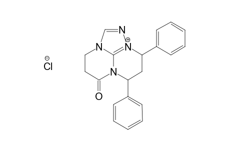 5-Oxo-6,8-diphenyl-4,5,7,8-tetrahydro-3H,6H-1,2a,5a-triaza-8a-azoniaacenaphthylene Chloride