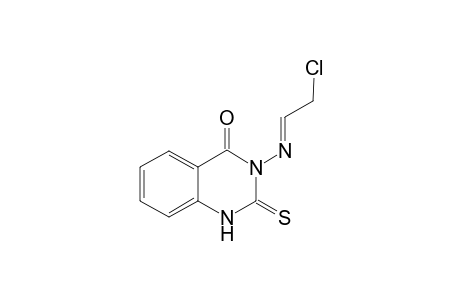 3-[(2'-Chloroethylidene)amino]-2(1H)-thioxo-4(3H)-quinazolinone