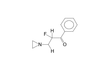 ALPHA-FLUORO-BETA-ETHYLENEIMINOPROPIOPHENONE