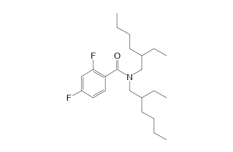 2,4-Difluorobenzamide, N,N-di(2-ethylhexyl)-