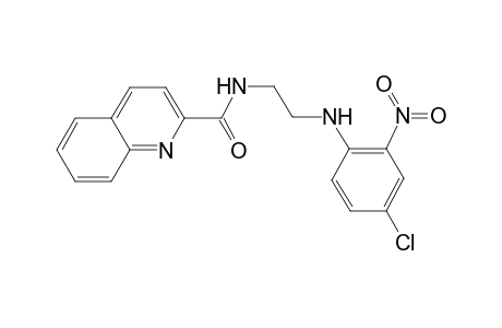 N-[2-(4-Chloro-2-nitroanilino)ethyl]-2-quinolinecarboxamide
