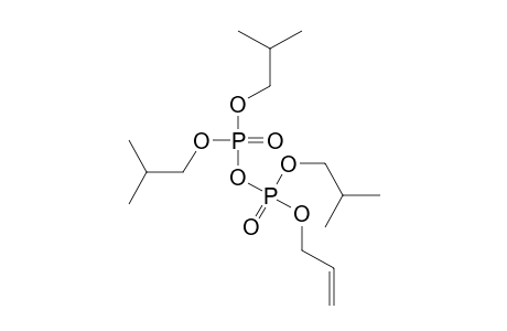 Diphosphoric acid, tris(2-methylpropyl) 2-propenyl ester