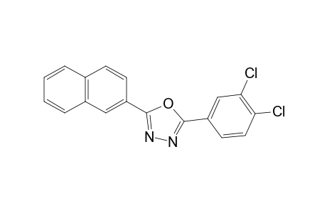 2-(3,4-dichlorophenyl)-5-(2-naphthyl)-1,3,4-oxadiazole