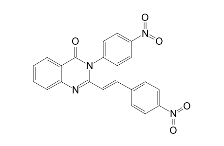 3-(4-nitrophenyl)-2-[(E)-2-(4-nitrophenyl)ethenyl]-4(3H)-quinazolinone