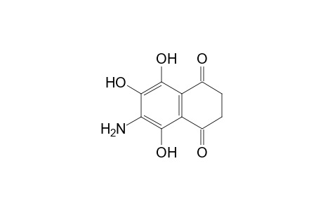 6-Amino-5,7,8-trihydroxy-1,2,3,4-tetrahydronaphthalene-1,4-dione