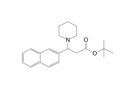 1-Piperidinepropanoic acid, .beta.-2-naphthalenyl-, 1,1-dimethylethyl ester