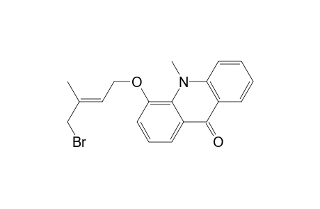 4-(4'-BROMO-3'-METHYL-2'-BUTENYLOXY)-10-METHYLACRIDIN-9(10H)-ONE