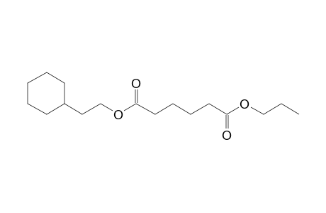 Adipic acid, 2-cyclohexylethyl propyl ester