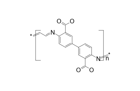 Poly(dimethineimino-2,2'-dicarboxy-p,p'-biphenyleneimino)