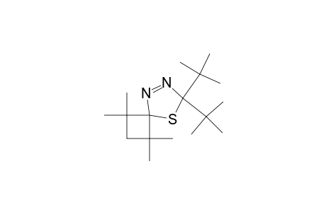 7,7-Di-tert-butyl-1,1,3,3-tetramethyl-8-thia-5,6-diazaspiro[3.4]oct-5-ene