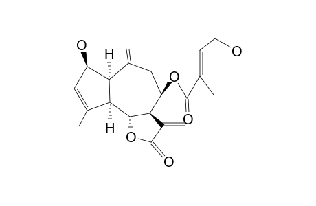 PREEUPATUNDIN,8-B-(4'-HYDROXYTIGLOYLOXY)