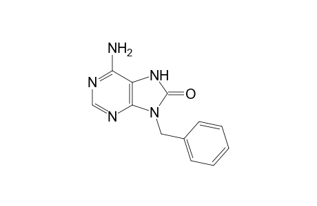 6-Amino-9-(phenylmethyl)-7H-purin-8-one