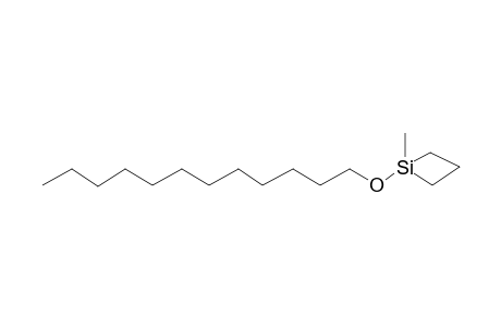 1-Methyl-1-N-dodecyloxy-1-silacyclobutane