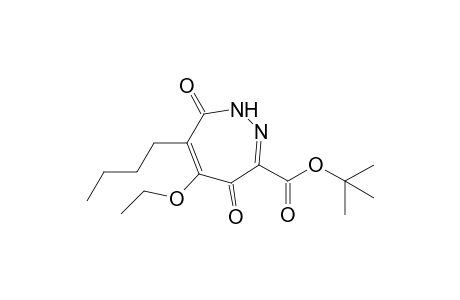 6-butyl-5-ethoxy-4,7-diketo-1H-diazepine-3-carboxylic acid tert-butyl ester