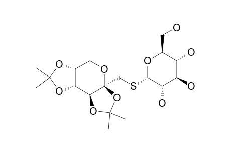 2,3:4,5-DI-O-ISOPROPYLIDENE-1-S-(ALPHA-D-GLUCOPYRANOSYL)-1-THIO-BETA-D-FRUCTOPYRANOSIDE