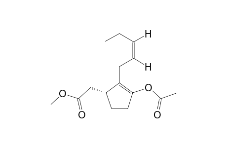 Methyl {3-Acetoxy-2-[(Z)-pent-2-enyl]cyclopentyl}acetate