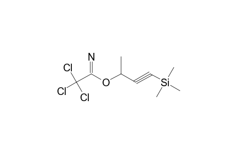 2,2,2-TRICHLOROACETIMIDIC ACID, 1-METHYL-3-(TRIMETHYLSILYL)-2-PROPYNYL ESTER