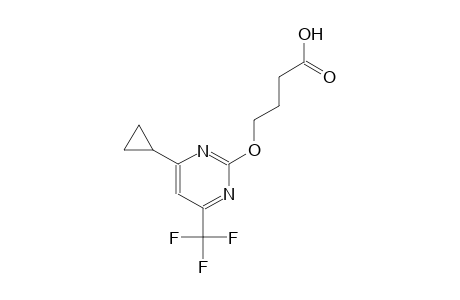 butanoic acid, 4-[[4-cyclopropyl-6-(trifluoromethyl)-2-pyrimidinyl]oxy]-