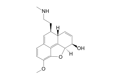 (3R,3aS,9aS,9bR)-3,3a,9a,9b-Tetrahydro-5-methoxy-9b-[2-(methylamino)ethyl]phenanthro[4,5-bcd]furan-3-ol