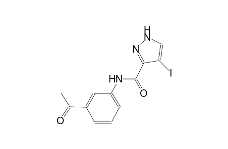 N-(3-acetylphenyl)-4-iodo-1H-pyrazole-3-carboxamide