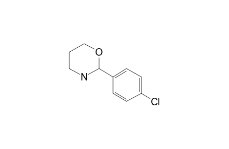 2H-1,3-Oxazine, 2-(4-chlorophenyl)tetrahydro-