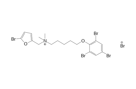 (5-bromofurfuryl)dimethyl[5-(2,4,6-tribromophenoxy)pentyl]ammonium bromide