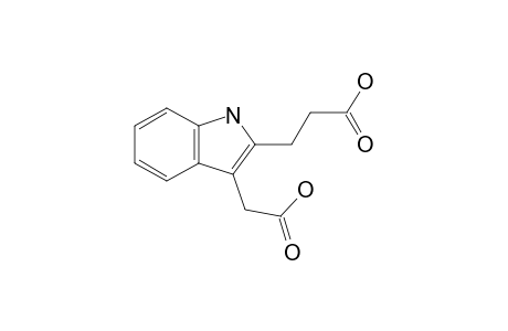 3-[3-(carboxymethyl)-1H-indol-2-yl]propanoic acid