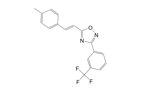 1,2,4-oxadiazole, 5-[(E)-2-(4-methylphenyl)ethenyl]-3-[3-(trifluoromethyl)phenyl]-