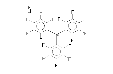 TRIS(PENTAFLUOROPHENYL)METHANE, LITHIUM SALT