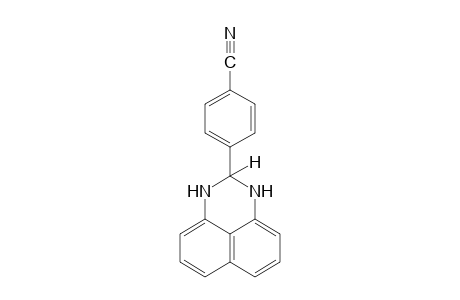 p-(2,3-dihydroperimidin-2-yl)benzonitrile