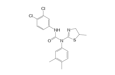N'-(3,4-Dichlorophenyl)-N-(3,4-dimethylphenyl)-N-(5-methyl-4,5-dihydro-1,3-thiazol-2-yl)urea
