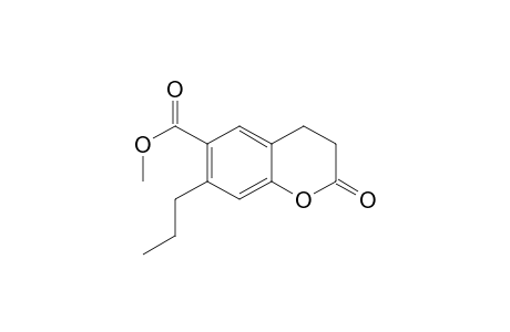 METHYL-2-OXO-7-PROPYLCHROMAN-6-CARBOXYLATE