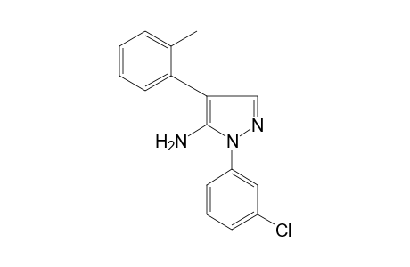 5-AMINO-1-(m-CHLOROPHENYL)-4-o-TOLYLPYRAZOLE