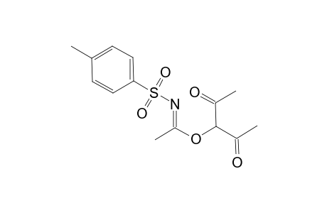 [(Diacetyl)methyl] ester of N-(4-Methylbenzenesulfonyl)imidoyl-acetic acid